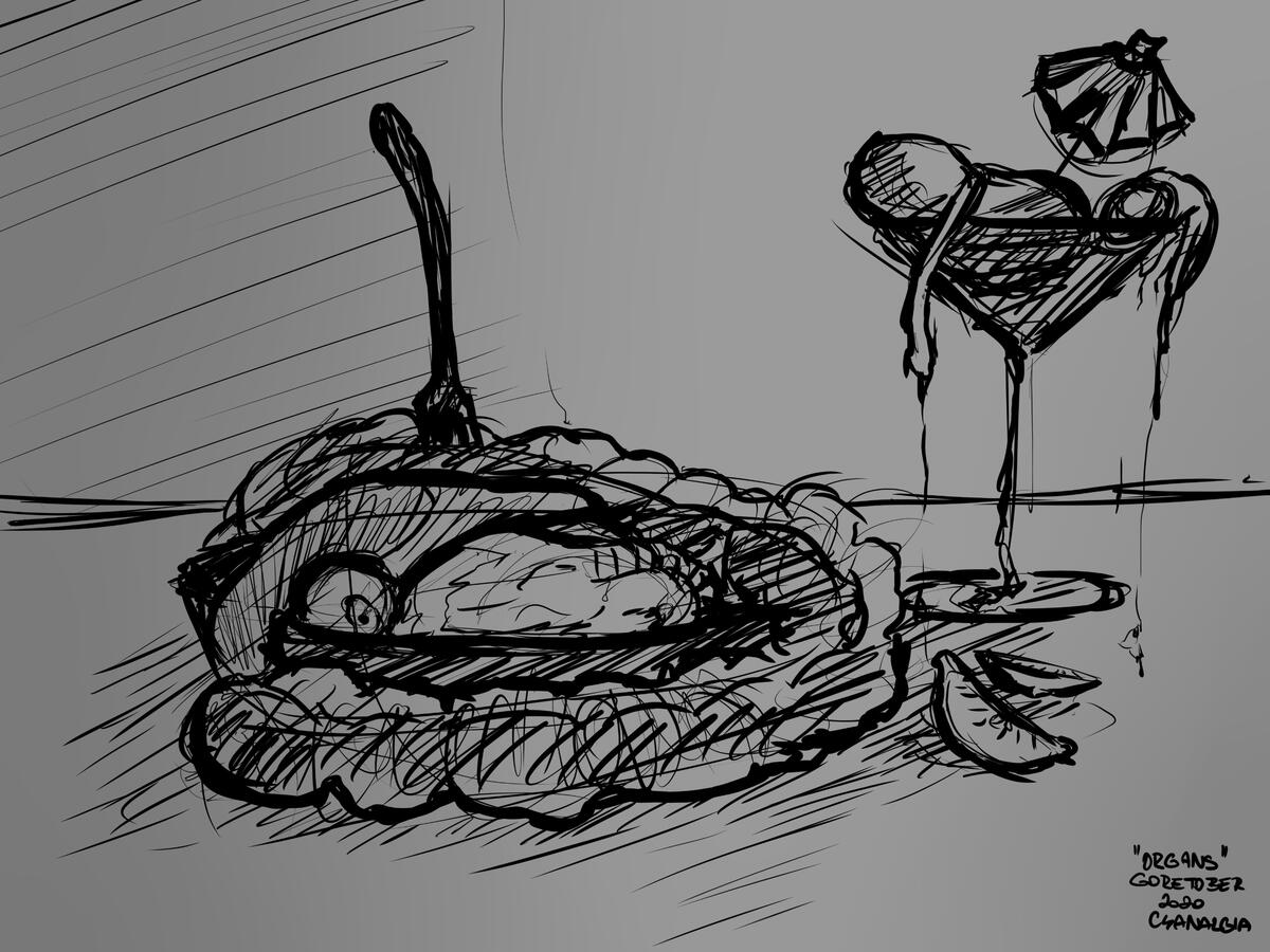 still life; no.26: organs